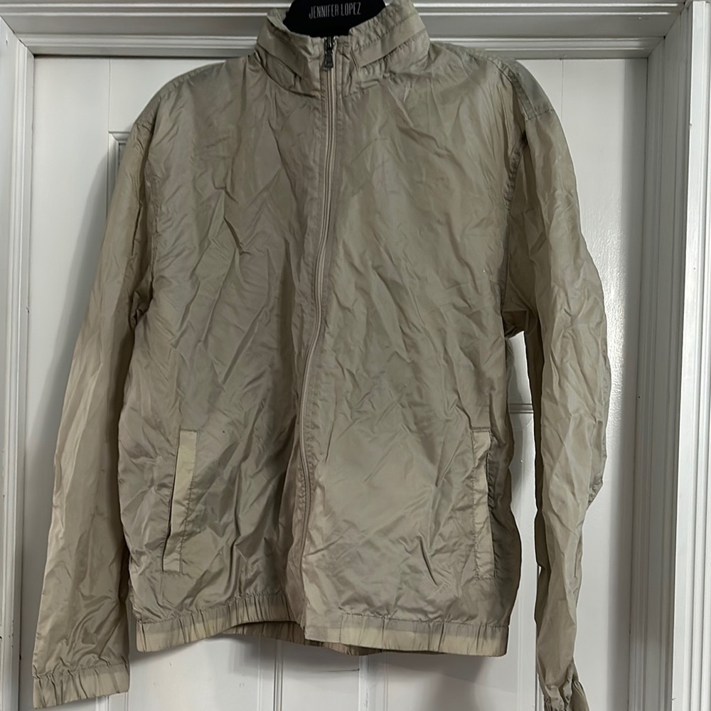 Alafani women's Beige Lightweight Jacket with hood